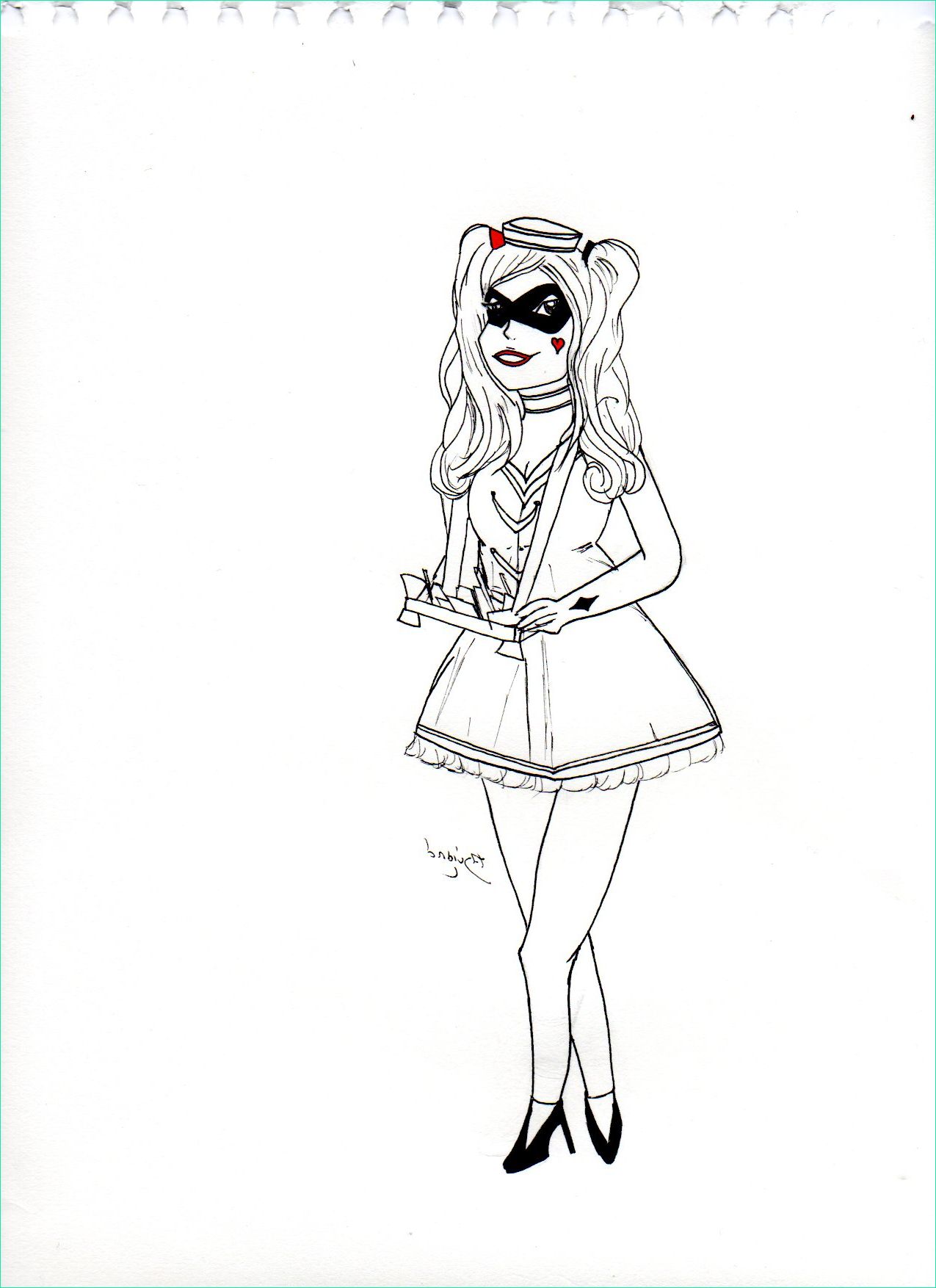 Dessin Harley Quinn A Colorier Inspirant Photos Belle Coloriage De Harley Quinn A Imprimer