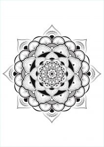 Dessin Mandala Impressionnant Photos Flower Mandala Louise Coloring Pages for Adults