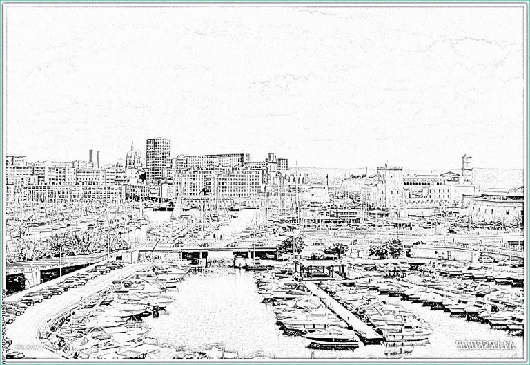 12 Cool De Dessin Marseille Photos  Coloriage  Coloriage