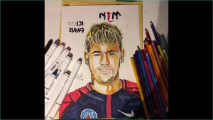 Dessin Neymar Psg Luxe Photos Drawing Neymar Jr Psg