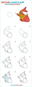 Dessin Poisson Simple Bestof Galerie How to Draw A Koi Fish Really Easy Drawing Tutorial