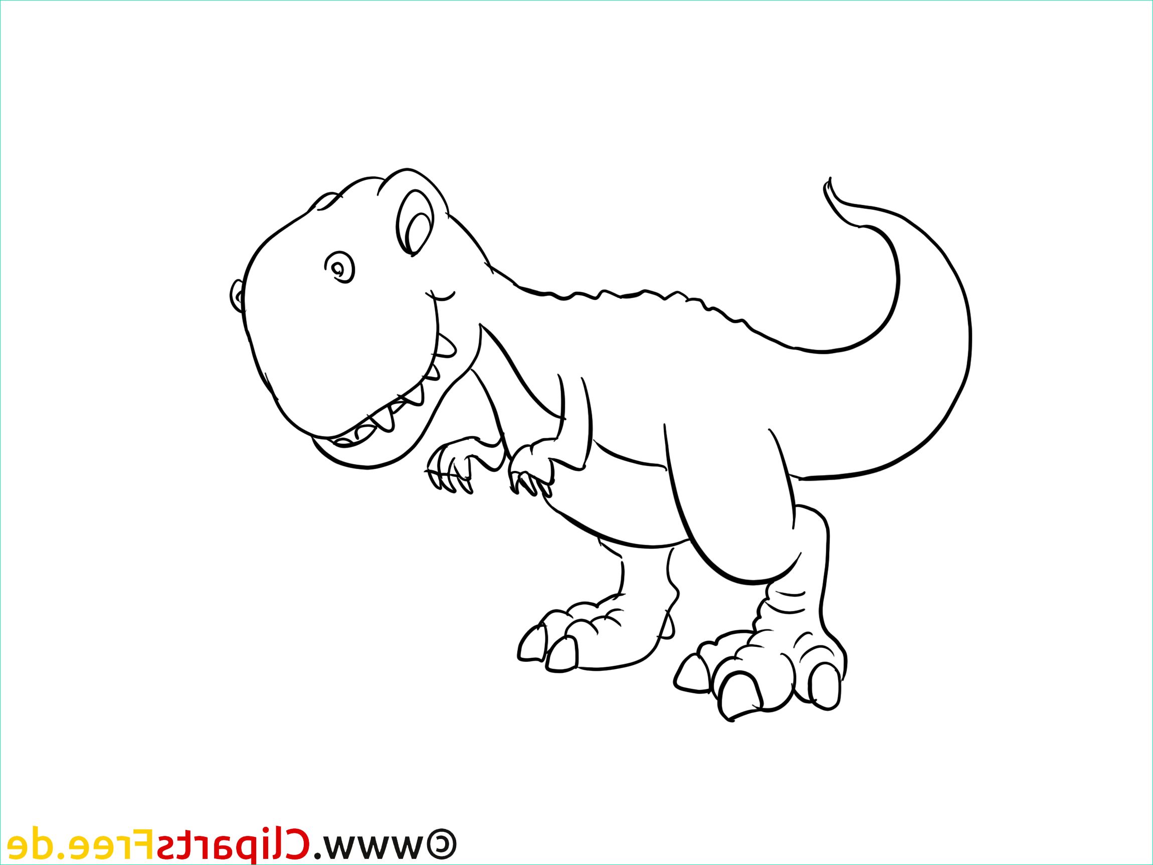 Dessin T Rex Luxe Image T Rex Dessin – Coloriage Dinosaures à Télécharger