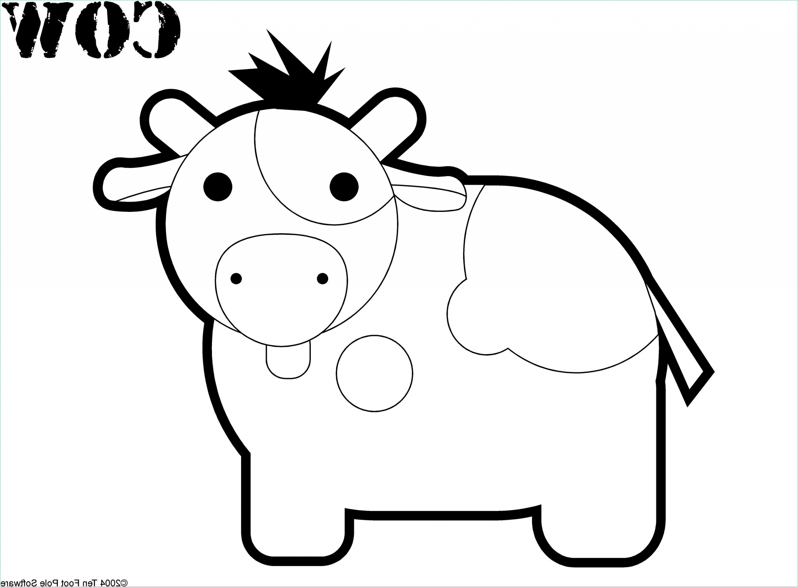 Dessin Vache Simple Nouveau Photos Nos Jeux De Coloriage Vache à Imprimer Gratuit Page 3 Of 3