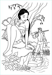 Disney Dessin Élégant Collection Coloring Pages for Kids Disney Princess Pocahontas