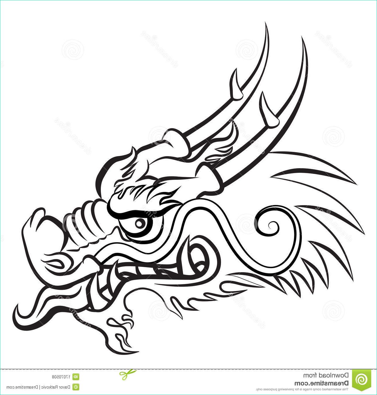 Dragon Chinois Dessin Simple Beau Images Dessin Facile Dragon Chinois Dessin Facile