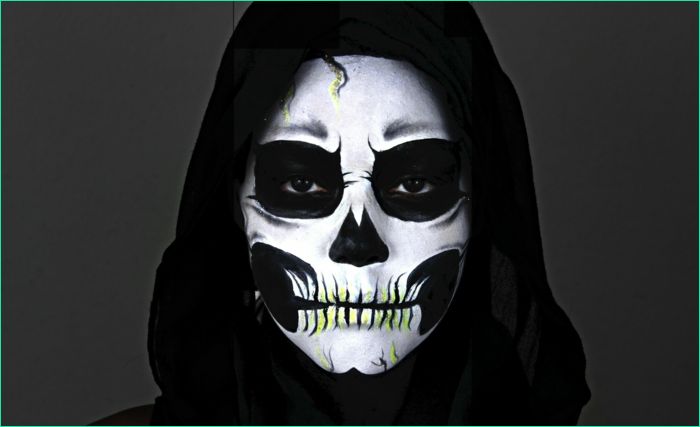 Image Halloween Squelette Beau Photos 1001 Idées Pour Votre Maquillage De Halloween Squelette