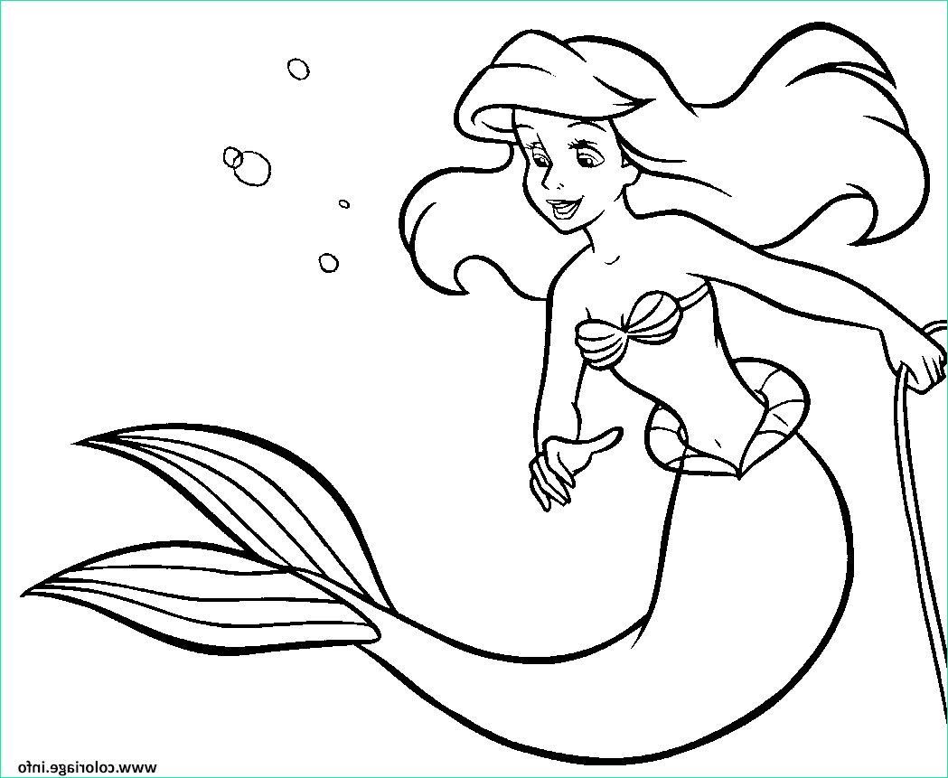 La Petite Sirene Coloriage Bestof Photos Coloriage Disney La Petite Sirene Ariel Dessin