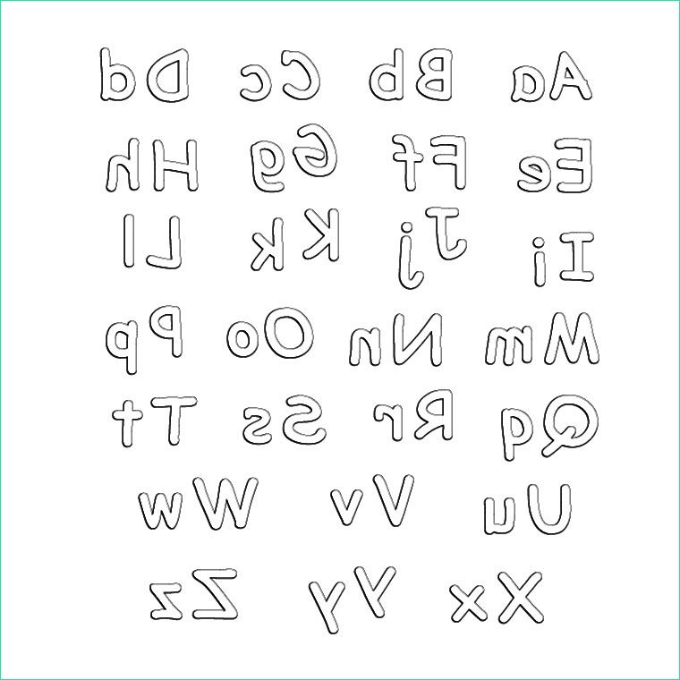 Lettre Alphabet à Colorier Beau Collection Trouver Modele Lettre Alphabetique A Imprimer