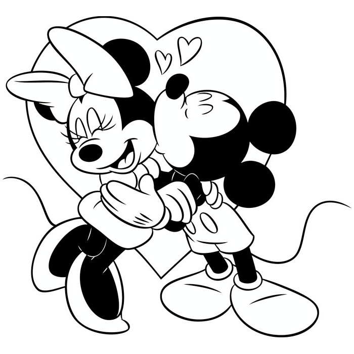 Mickey Et Minnie Dessin Inspirant Photos Jeux Imprimer