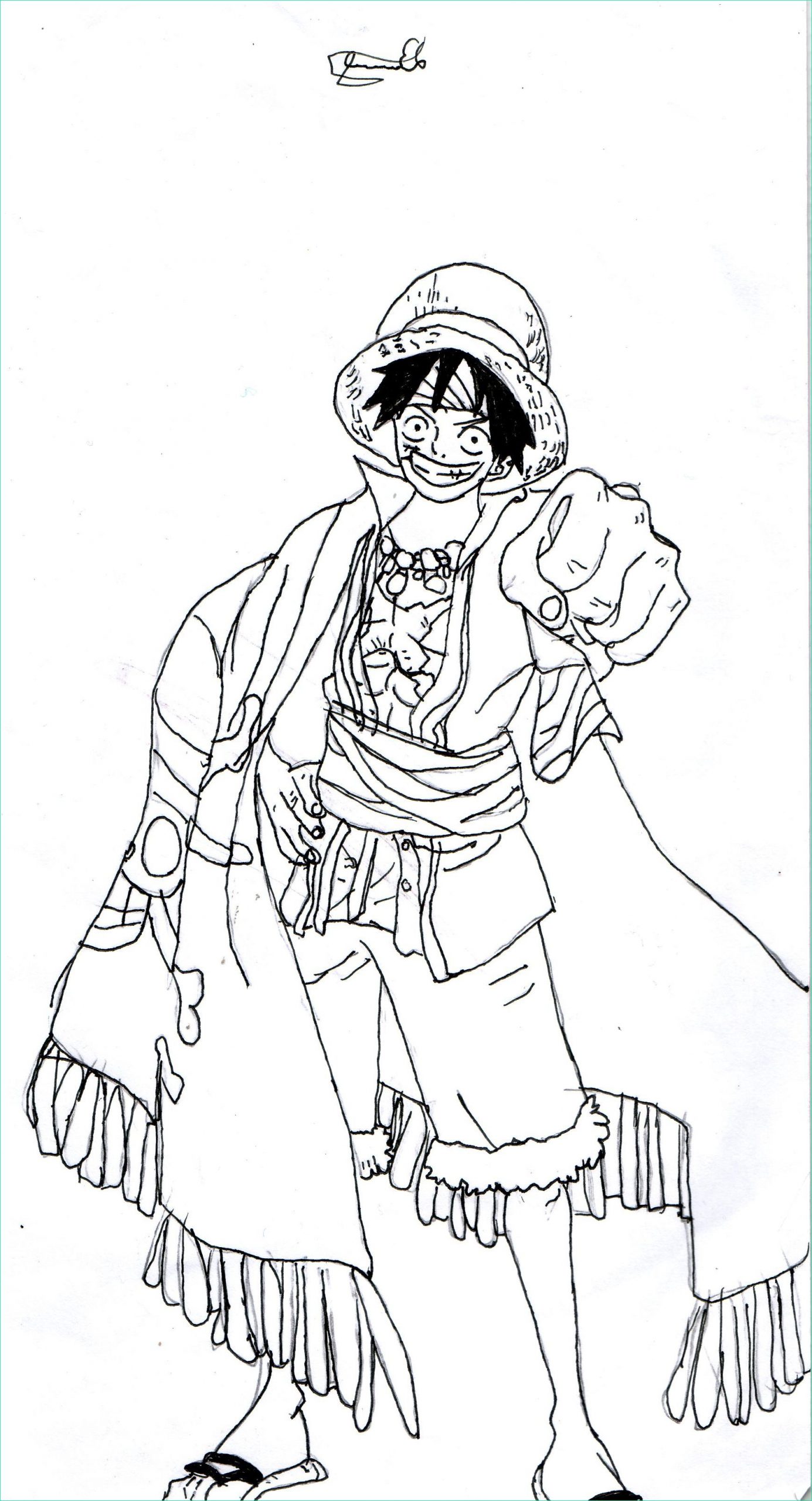 One Piece Luffy Dessin Bestof Stock Coloriage E Piece Luffy Greatestcoloringbook
