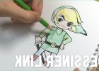 Zelda Link Dessin Beau Stock Dessiner Link Zelda