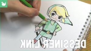 Zelda Link Dessin Beau Stock Dessiner Link Zelda