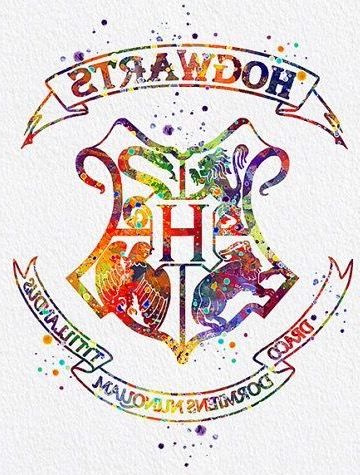 Blason Harry Potter à Imprimer Élégant Stock Blason Poudlard Hogwarts