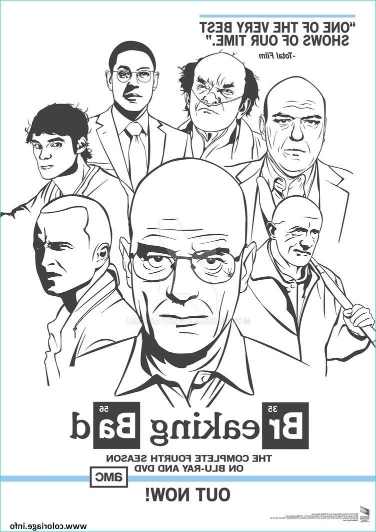 Breaking Bad Dessin Luxe Photos Coloriage Breaking Bad Poster Dessin