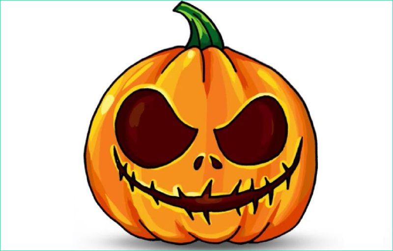 Citrouille Halloween Dessin Facile Élégant Stock Dessin D’halloween Qui Fait Peur Apprenez à Le Réaliser