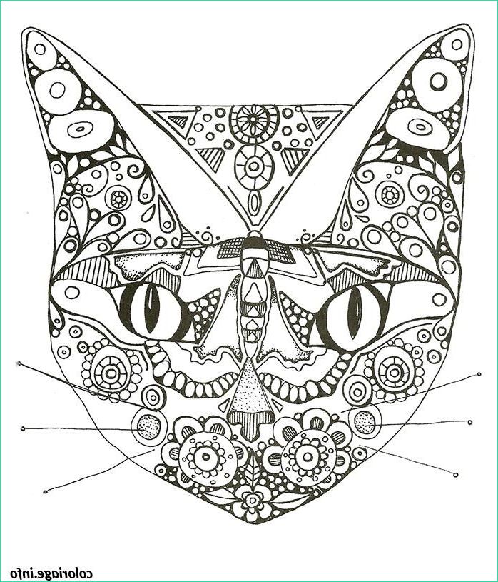 Coloriage Adulte Anti Stress Inspirant Collection Pin On Coloring Pages