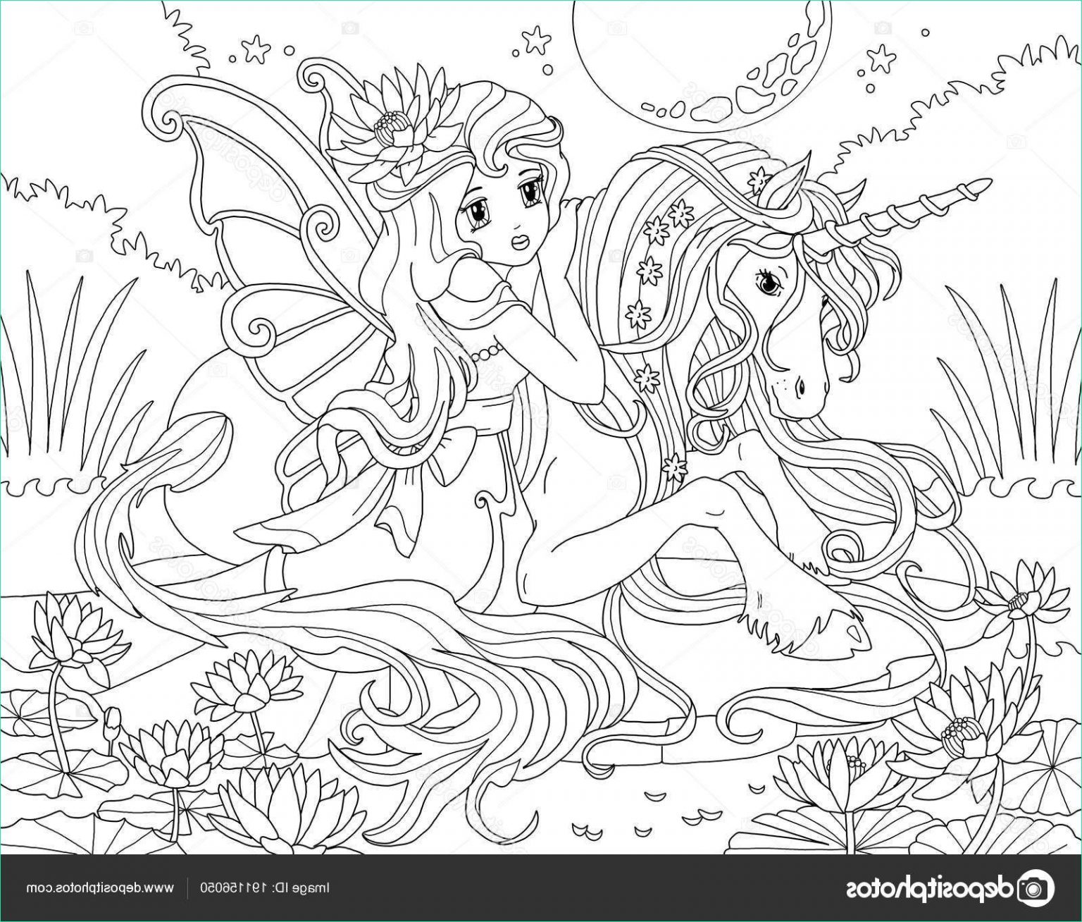 9 Beau De Coloriage Licorne Barbie Collection  Coloriage  Coloriage