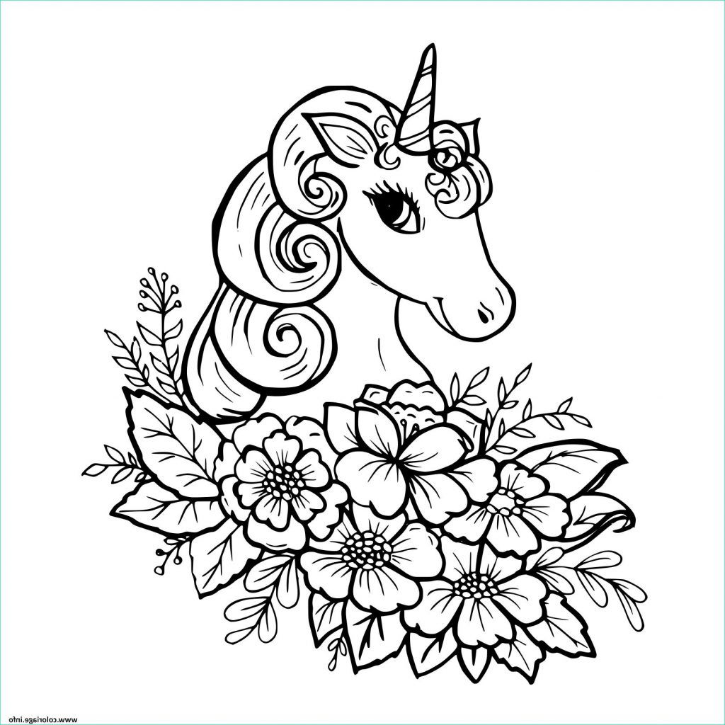 Coloriage Licorne Kawaii A Imprimer Bestof Photos top 20 Coloriages