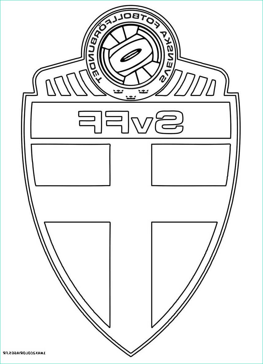 Coloriage Logo Foot Impressionnant Photos Logo Football L équipe De Suède