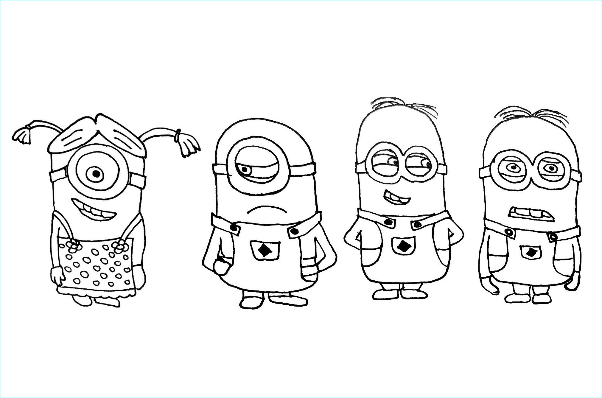 Coloriage Mignion Inspirant Photographie Minions for Kids Minions Kids Coloring Pages