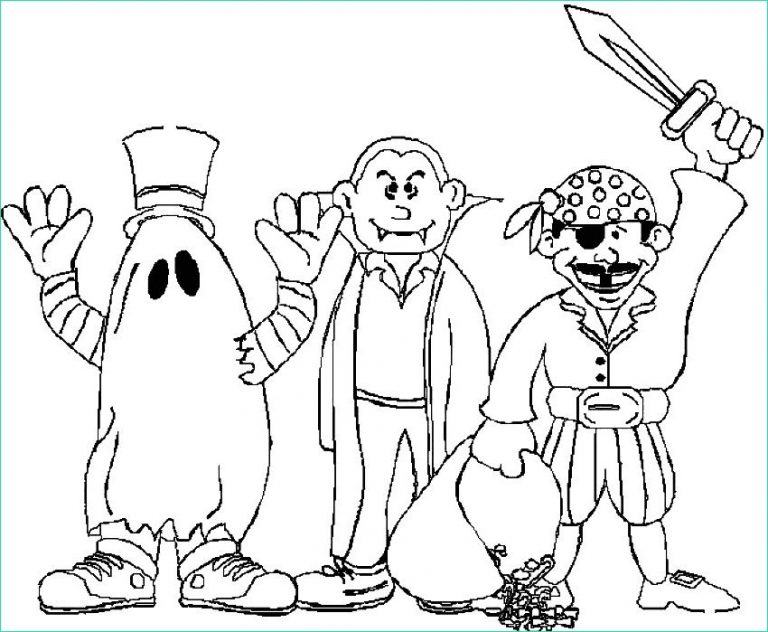 Coloriage Monstre Qui Fait Peur Beau Images Coloriage Halloween A