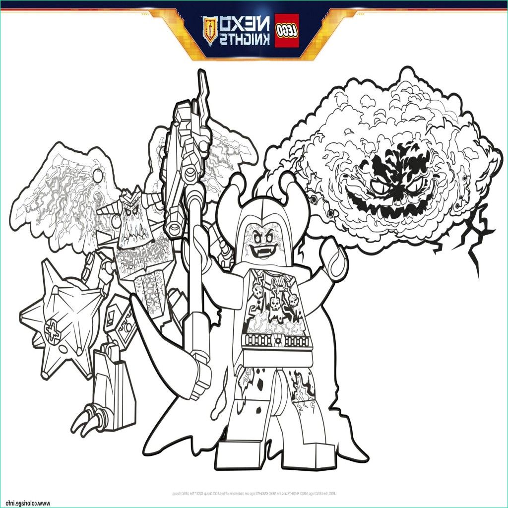 Coloriage Nexo Knights Luxe Photographie Coloriage Nexo Knight