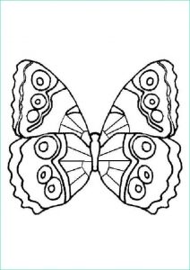 Coloriage Papillon Facile Beau Collection Coloriage Papillon Simple à Colorier Dessin Gratuit à Imprimer