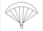 Coloriage Parachute Nouveau Collection "black Outline Icon Of Paraglider On White Background