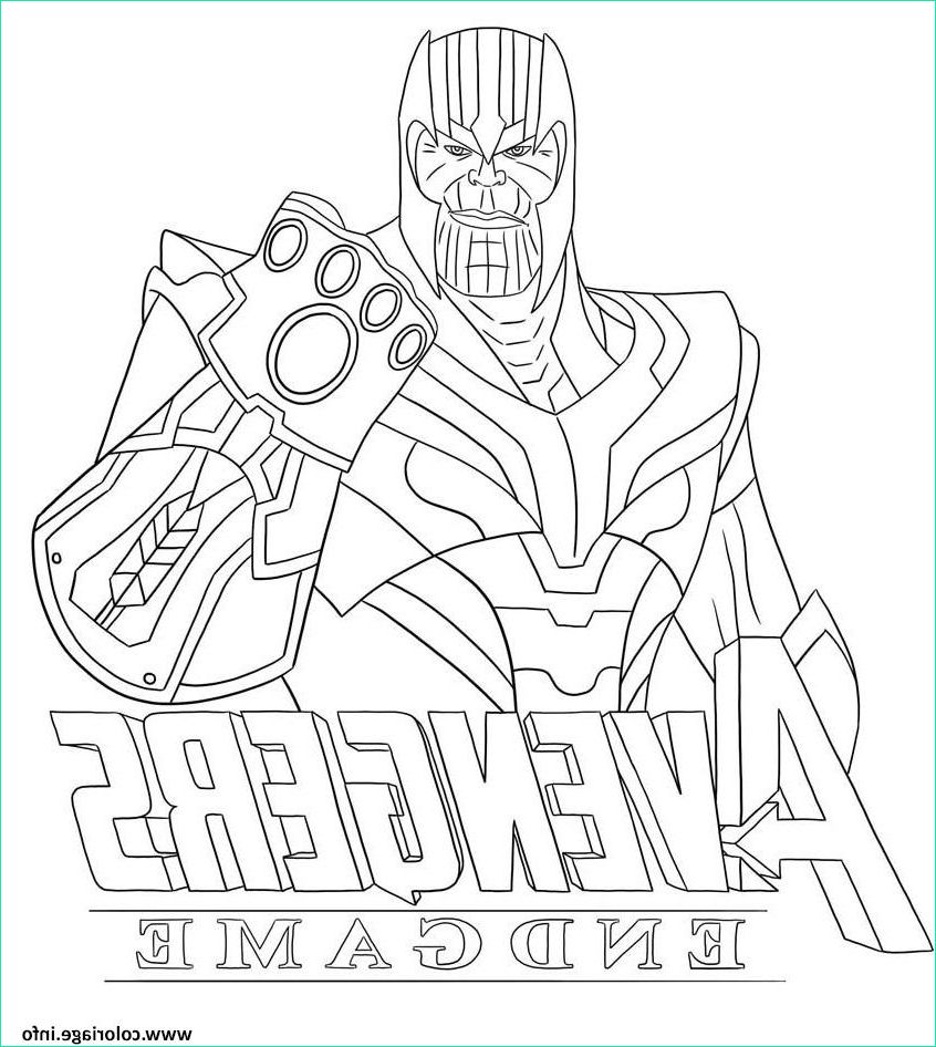 Coloriage Tanos Luxe Photos Coloriage Thanos Avengers Endgame Skin From fortnite Dessin
