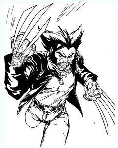 Coloriage Wolverine Beau Photographie Coloriages Wolverine Maison Bonte Votre Guide