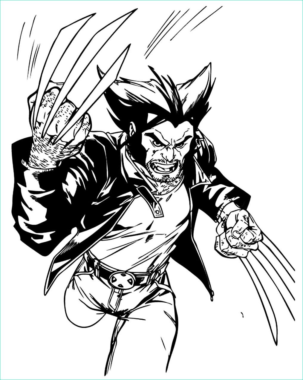 Coloriage Wolverine Beau Photographie Coloriages Wolverine Maison Bonte Votre Guide