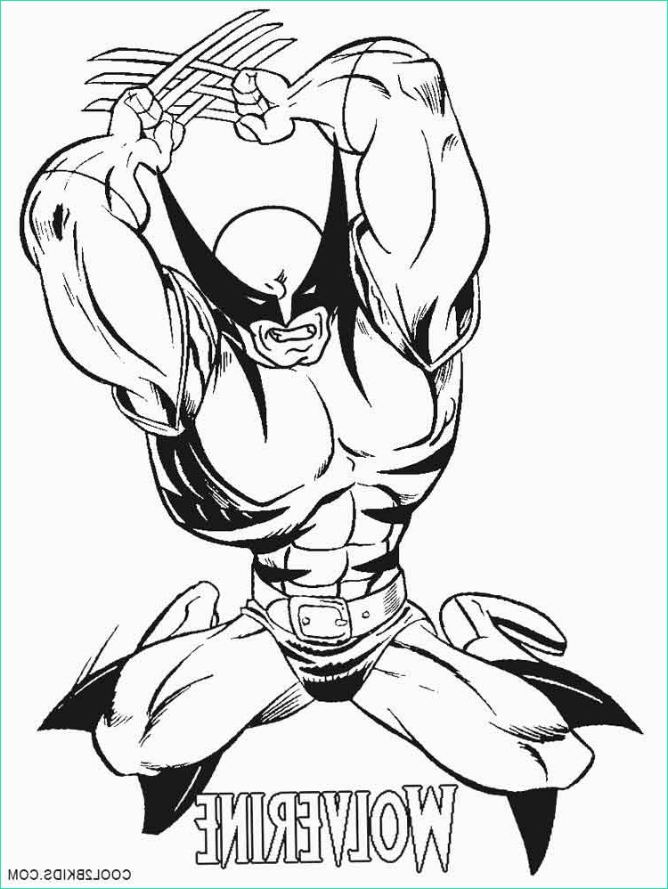 Coloriage Wolverine Cool Images Printable Wolverine Coloring Pages for Kids