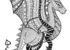 Coloriage Zentangle Cool Photos Dragon Coloring Pages for Adults Best Coloring Pages for