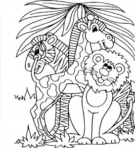 Coloriages D&amp;#039;animaux Inspirant Collection Coloriage Animaux De Zoo à Imprimer