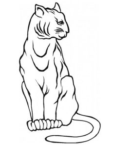 Coloriages D&amp;#039;animaux Luxe Image Coloriage Lynx à Imprimer Gratuitement