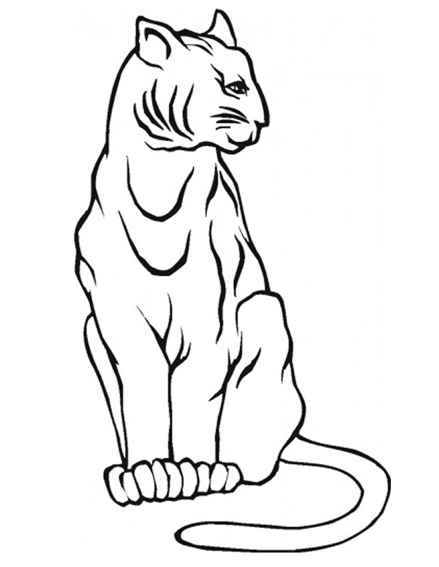 Coloriages D&amp;#039;animaux Luxe Image Coloriage Lynx à Imprimer Gratuitement