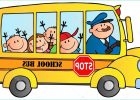 Dessin Bus Scolaire Inspirant Collection Autobus Scolaire Avec Les Enfants — Image Vectorielle
