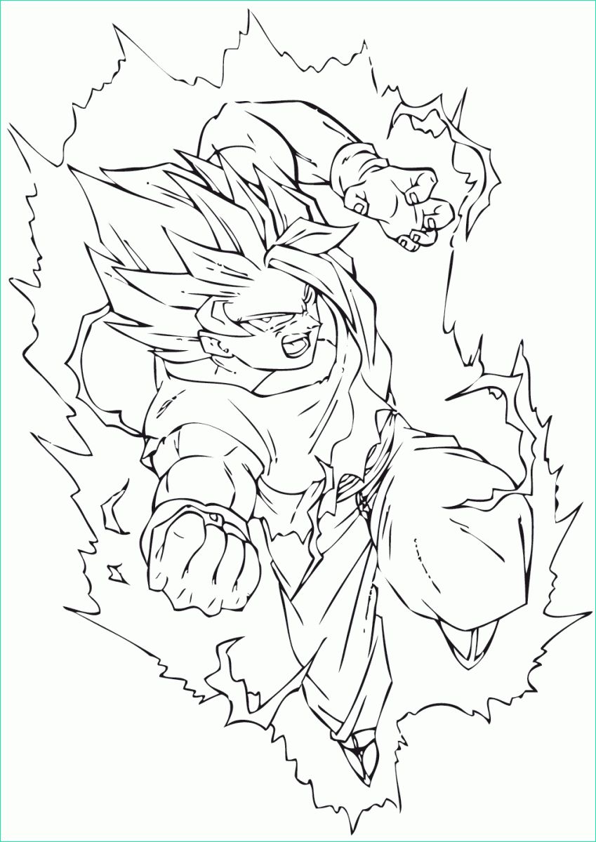 Dessin Dbz Super Nouveau Photos Goku Súper Sayan Hd