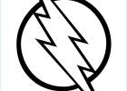 Dessin De Flash Élégant Galerie Coloriage Flash Super Heros Logo Dessin