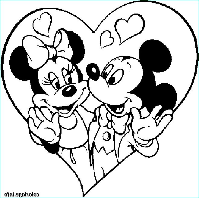 Dessin De Mickey Et Minnie Bestof Photos 8 Aimable Coloriage Minnie Et Mickey Graph Coloriage