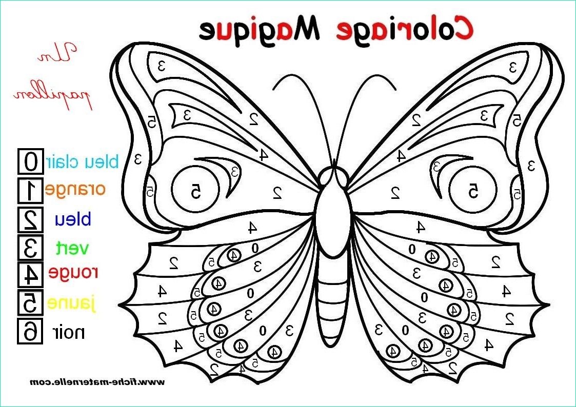 Dessin De Papillon A Imprimer Gratuit Luxe Stock Coloriage Magique Un Papillon