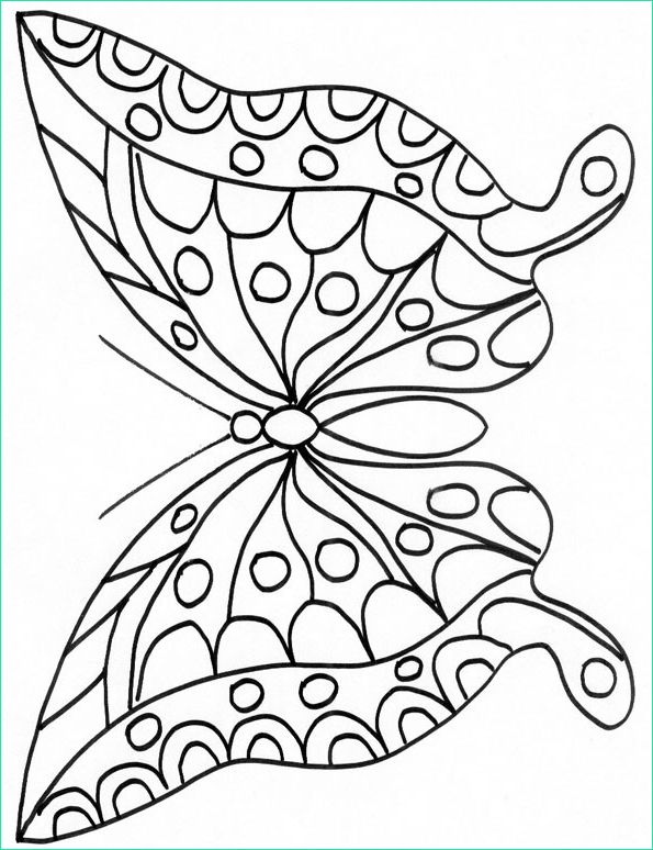 Dessin De Papillon A Imprimer Gratuit Unique Image Coloriage Papillon Difficile à Colorier Dessin Gratuit à