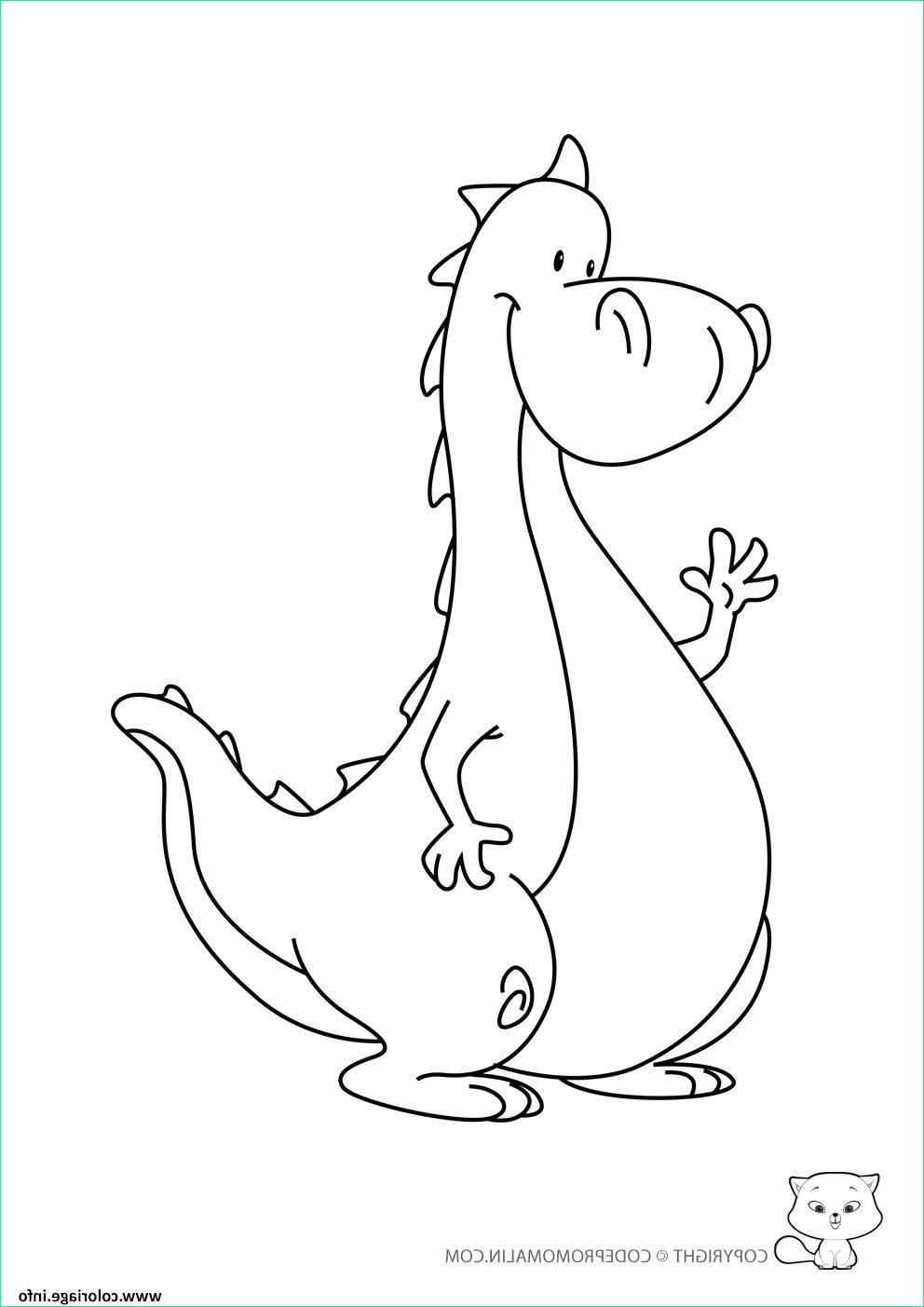 Dessin Dinosaure Simple Luxe Images Coloriage Dinosaure 150 Dessin