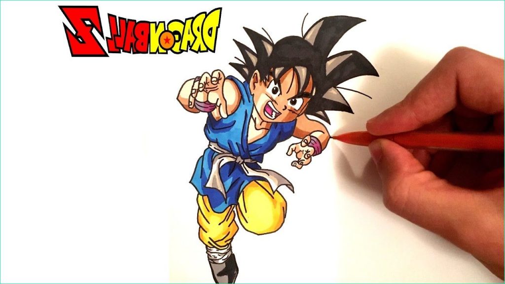 Dessin Dragon Ball Nouveau Photos Dessin Sangoku Petit Dbz Coloriage Coloriage