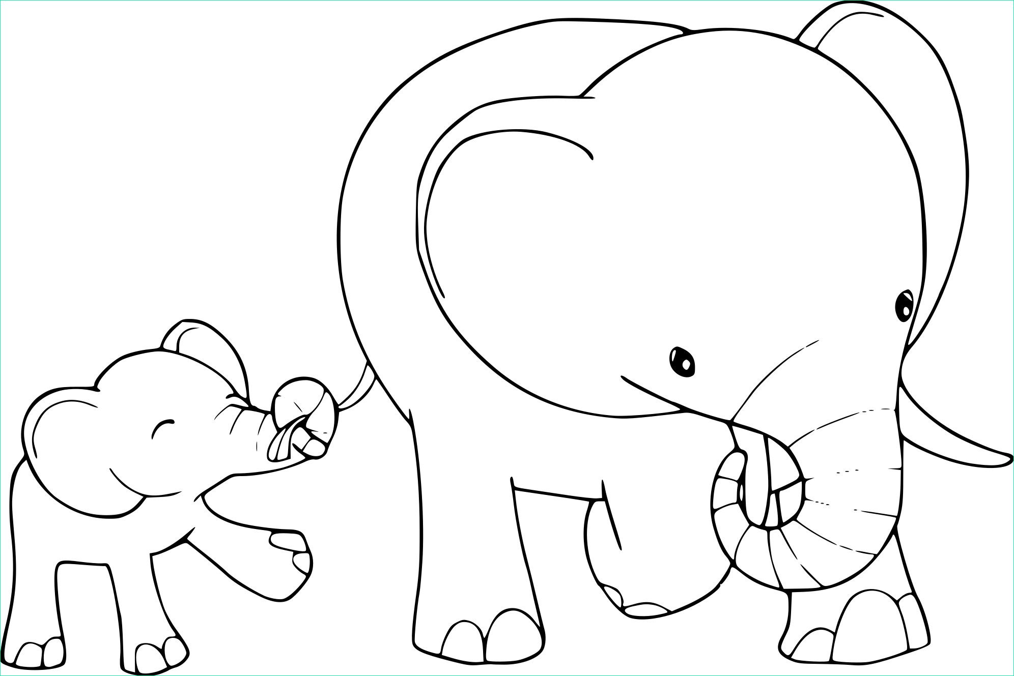 Dessin Elephant A Imprimer Luxe Photos Coloriage éléphant Enfants à Imprimer