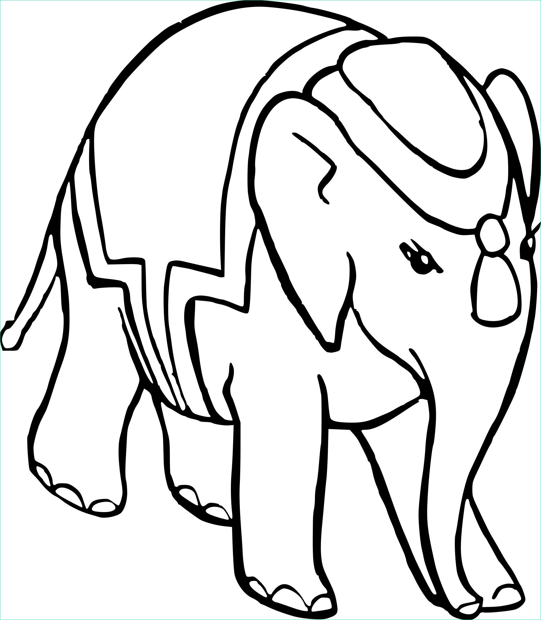 Dessin Elephant A Imprimer Nouveau Photographie Coloriage Éléphant Inde Dessin à Imprimer Sur Coloriages Fo