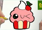 Dessin Facile à Faire Impressionnant Collection Ment Dessiner Cupcake Kawaii Étape Par Étape – Dessins