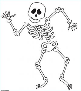 Dessin Halloween Squelette Unique Photos Coloriage Squelette Dansant A Halloween Jecolorie