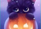 Dessin Kawaii De Chat Bestof Photos Dessin Chat Cat Chaton Mignon Kitten Halloween