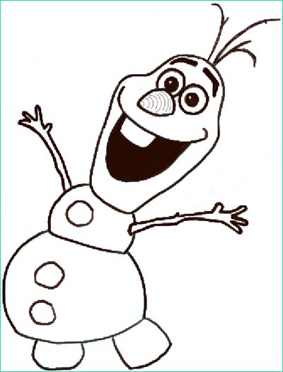 Dessin Olaf Cool Collection How to Draw Olaf the Snowman From Frozen with Easy Steps